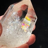 小さなレインボー🌈クリアクォーツタワー