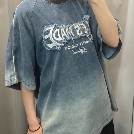 デニムTシャツ(no.1035)
