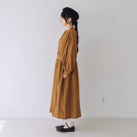 週末のワンピース  /　40フレンチlinen　/　　YKH
