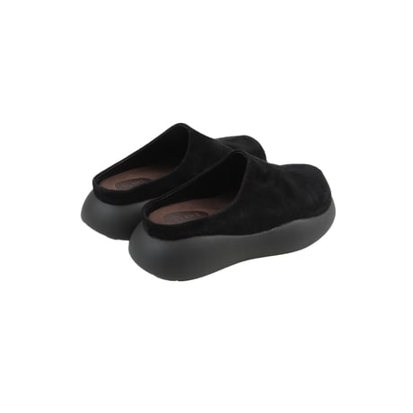 CLANE クラネ “SUEDE PUFF SLIPONS” スエードパフスリッポン