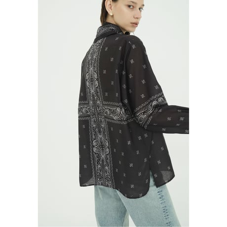 CLANE クラネ “BANDANA SHIRTS” バンダナシャツ