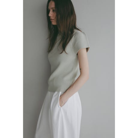 MANOF マノフ “MINI CUP PUFF KNIT TOPS” ミニカップパフニットトップス