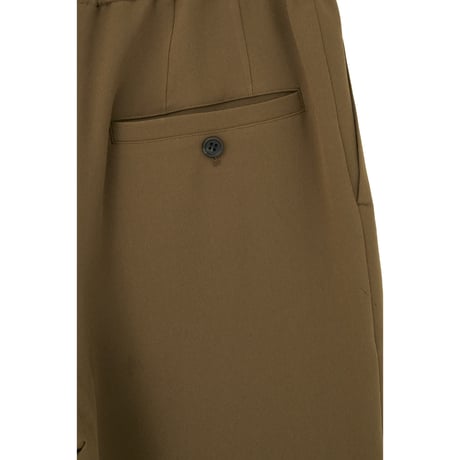 CLANE クラネ “DRAWSTRING LOOSE TUCK PANTS” ドローストリングルーズタックパンツ