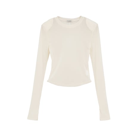 CLANE クラネ “FLOCKY FORM TIGHT TOPS” フロッキーフォームタイトトップス