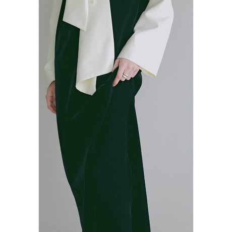 MANOF マノフ “VELVET 2WAY ONE PIECE” ベルベット２ウェイワンピース