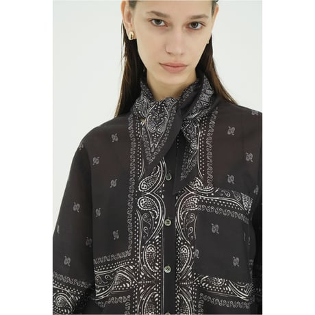 CLANE クラネ “BANDANA SHIRTS” バンダナシャツ