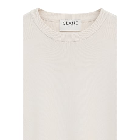 CLANE クラネ “BASIC COMPACT KNIT TOPS” ベーシックコンパクトニットトップス