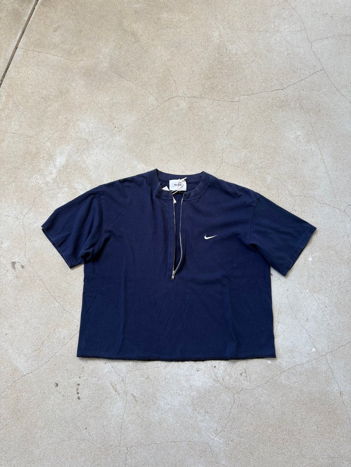 nope. ノープ “SHORT ZIP TOPS” ショートジップトップス | t / wo