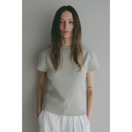 MANOF マノフ “MINI CUP PUFF KNIT TOPS” ミニカップパフニットトップス
