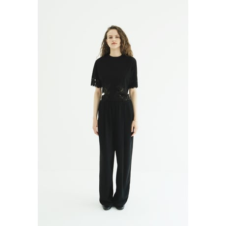 CLANE クラネ “DRAWSTRING LOOSE TUCK PANTS” ドローストリングルーズタックパンツ