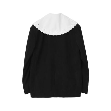 MANOF マノフ “LACE COLLAR CORDUROY JACKET” レースカラーコーデュロイジャケット