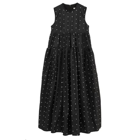 CLANE クラネ “DOT TIERED VOLUME ONEPIECE” ドットティアードボリュームワンピース