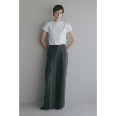 MANOF マノフ “MINI CUP PUFF KNIT TOPS” ミニカップパフニットトップス