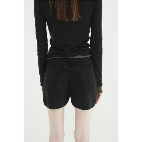 CLANE クラネ “KNIT SHORT PANTS” ニットショートパンツ