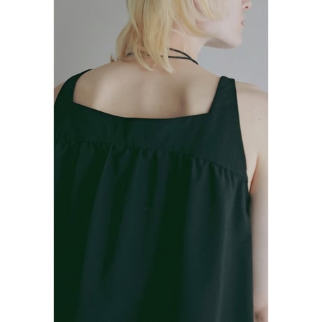 MANOF マノフ “SQUARE NECK GATHER MINI ONE PIECE” スクエアネックギャザーミニワンピース