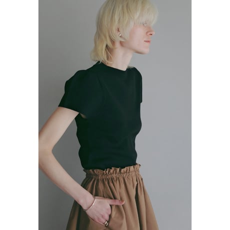 MANOF マノフ “MINI CUP PUFF KNIT TOPS” ミニカップパフニットトップス