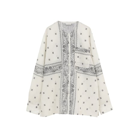 CLANE クラネ “BANDANA SHIRTS” バンダナシャツ