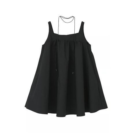 MANOF マノフ “SQUARE NECK GATHER MINI ONE PIECE” スクエアネックギャザーミニワンピース