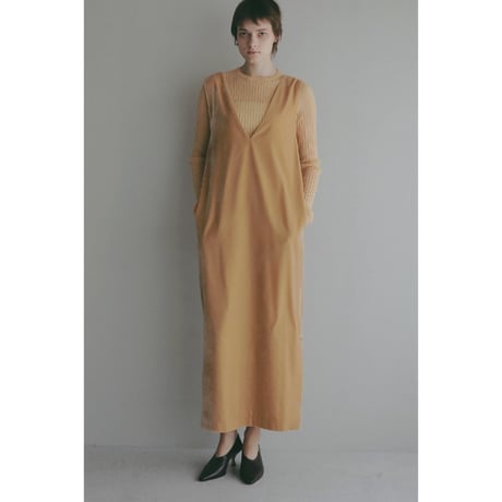 MANOF マノフ “VELVET 2WAY ONE PIECE” ベルベット２ウェイワンピース