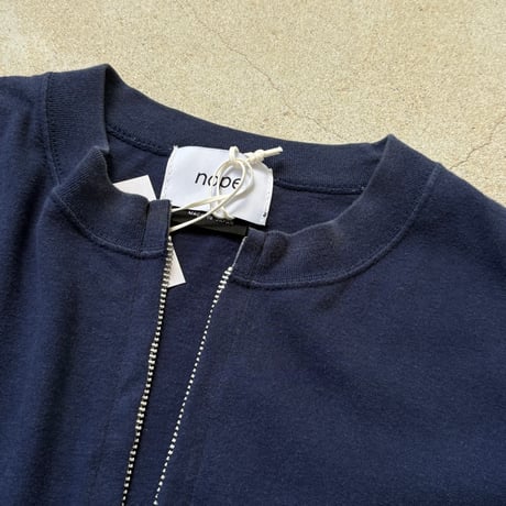 nope. ノープ “SHORT ZIP TOPS” ショートジップトップス