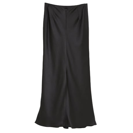 CLANE クラネ “SATIN STRAIGHT MAXI SKIRT” サテンストレートマキシスカート