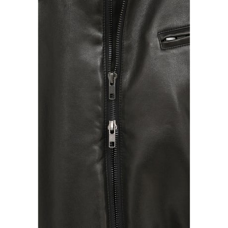 CLANE クラネ “BULKY LINE SINGLE LEATHER JACKET” バルキーラインシングルレザージャケット