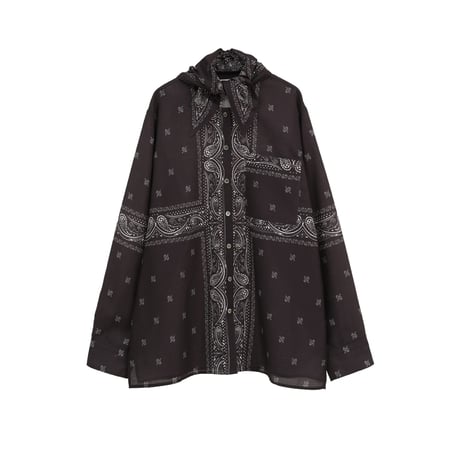 CLANE クラネ “BANDANA SHIRTS” バンダナシャツ