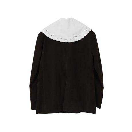 MANOF マノフ “LACE COLLAR CORDUROY JACKET” レースカラーコーデュロイジャケット