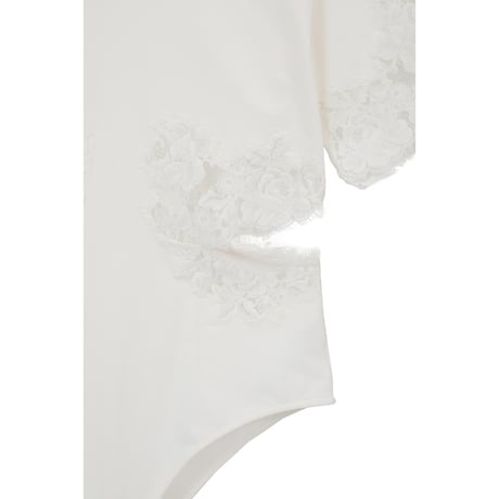 CLANE クラネ “SIDE LACE CUT OUT BODYSUITS” サイドレースカットアウトボディスーツ