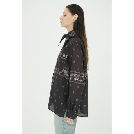 CLANE クラネ “BANDANA SHIRTS” バンダナシャツ