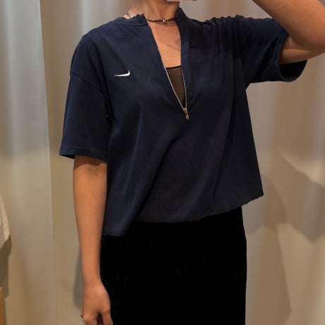nope. ノープ “SHORT ZIP TOPS” ショートジップトップス