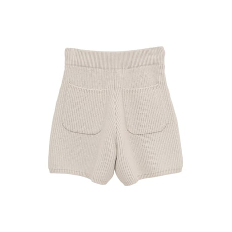 CLANE クラネ “KNIT SHORT PANTS” ニットショートパンツ