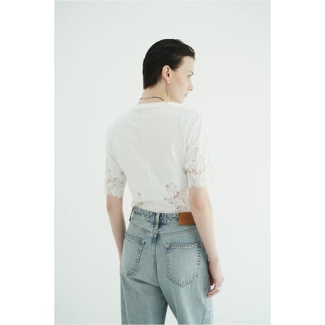 CLANE クラネ “SIDE LACE CUT OUT BODYSUITS” サイドレースカットアウトボディスーツ
