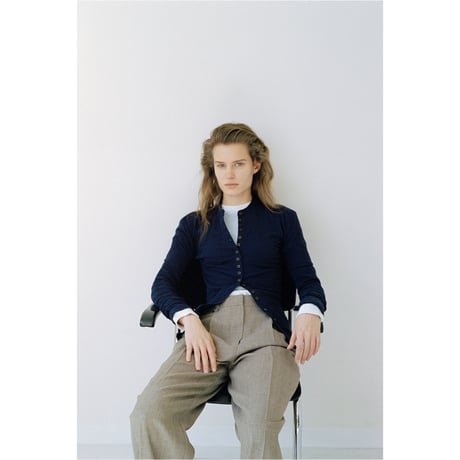 CLANE クラネ “BUTTON DETAIL CUT TOPS” ボタンディティールカットトップス