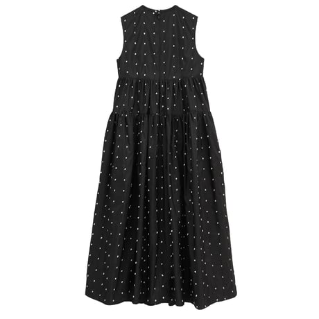 CLANE クラネ “DOT TIERED VOLUME ONEPIECE” ドットティアードボリュームワンピース
