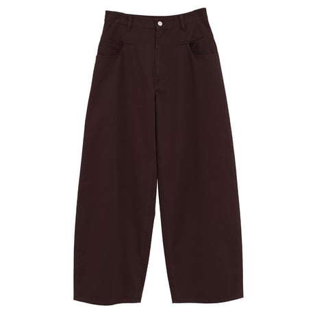 CLANE クラネ “LOW WAIST BARREL PANTS” ローウエストバレルパンツ