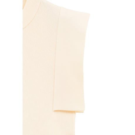 CLANE クラネ “SQUARE SLEEVE KNIT TOPS” スクエアスリーブニットトップス