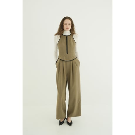 CLANE クラネ “BUSTIER LAYERED ALL IN ONE” ビスチェレイヤードオールインワン