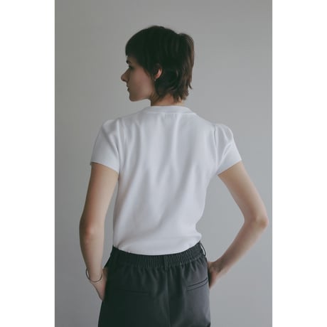 MANOF マノフ “MINI CUP PUFF KNIT TOPS” ミニカップパフニットトップス