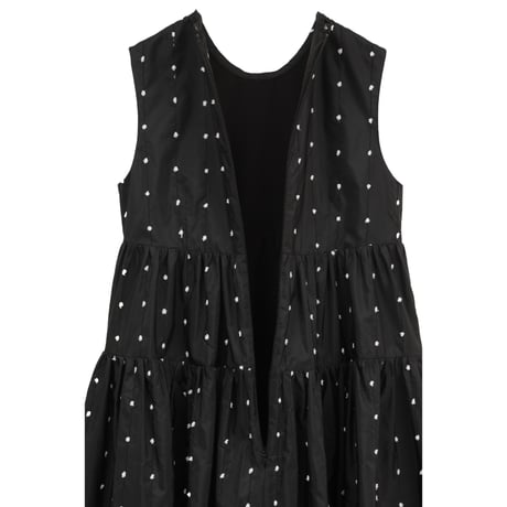 CLANE クラネ “DOT TIERED VOLUME ONEPIECE” ドットティアードボリュームワンピース