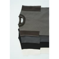 CLANE クラネ “SQUARE SLEEVE KNIT TOPS” スクエアスリーブニットトップス