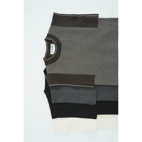 CLANE クラネ “SQUARE SLEEVE KNIT TOPS” スクエアスリーブニットトップス
