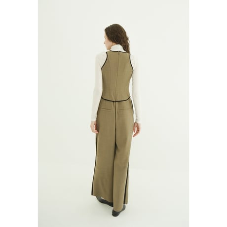 CLANE クラネ “BUSTIER LAYERED ALL IN ONE” ビスチェレイヤードオールインワン