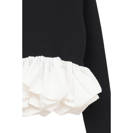 CLANE クラネ “W BALLOON SHORT KNIT TOPS” ダブルバルーンショートニットトップス