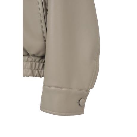CLANE クラネ “BULKY LINE SINGLE LEATHER JACKET” バルキーラインシングルレザージャケット