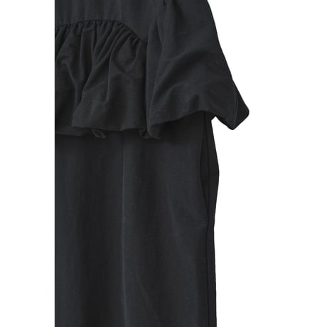 MANOF マノフ “BALLOON PEPLUM ONE PIECE” バルーンペプラムワンピース