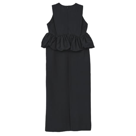 MANOF マノフ “BALLOON PEPLUM ONE PIECE” バルーンペプラムワンピース