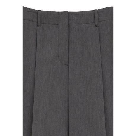 CLANE クラネ “LOW WAIST TUCKED LOOSE SLACKS” ローウエストタックルーズパンツ