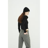 CLANE クラネ “HENLEY NECK BODYSUIT“ ヘンリーネックボディスーツ