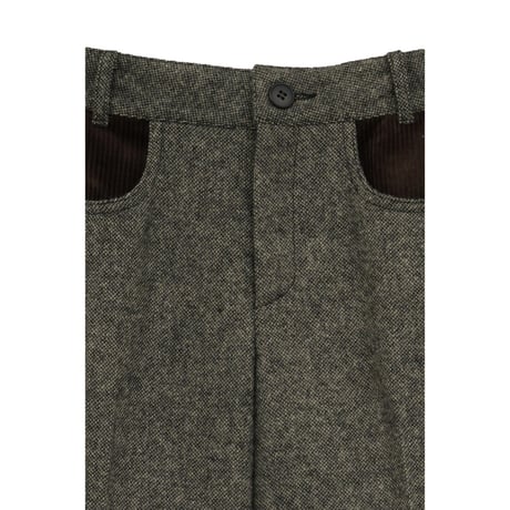 CLANE クラネ “CORDUROY PANEL MELANGE PANTS” コーデュロイパネルメランジパンツ